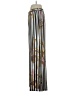 Bisou Bisou 100% Polyester Stripes Silver Casual Pants Size XS - photo 5