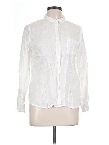 Garnet Hill Long Sleeve Button-Down Shirt (view 1)