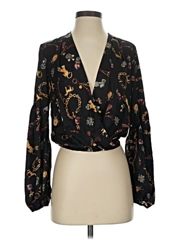 Amanda Uprichard Long Sleeve Blouse (view 1)