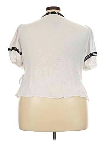 Vince Camuto Short Sleeve Blouse (view 2)