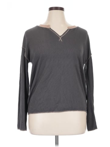 Hem & Thread Pullover Sweater (view 1)