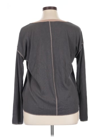 Hem & Thread Pullover Sweater (view 2)