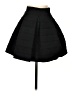 Devlin Solid Black Formal Skirt Size XS - photo 1