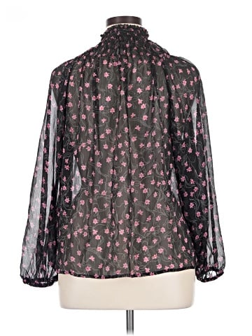 Elizabeth and James 3/4 Sleeve Blouse (view 2)