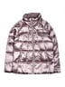 The North Face 100% Polyester Metallic Silver Pink Snow Jacket Size 18 - photo 1
