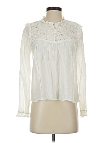 Zara TRF Long Sleeve Blouse (view 1)