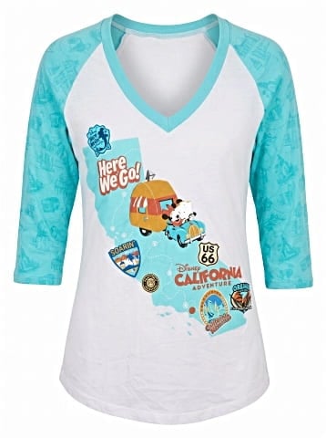 Disney Parks 3/4 Sleeve T-Shirt (view 1)