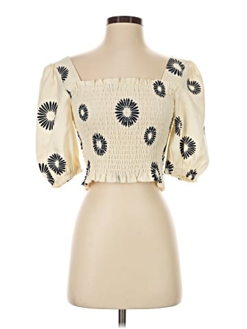 Bobeau 3/4 Sleeve Blouse (view 1)