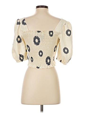 Bobeau 3/4 Sleeve Blouse (view 2)