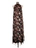 Express Floral Brown Casual Dress Size M - photo 2
