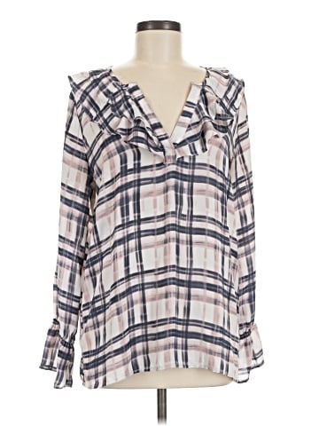 Ann Taylor LOFT Outlet Long Sleeve Blouse (view 1)