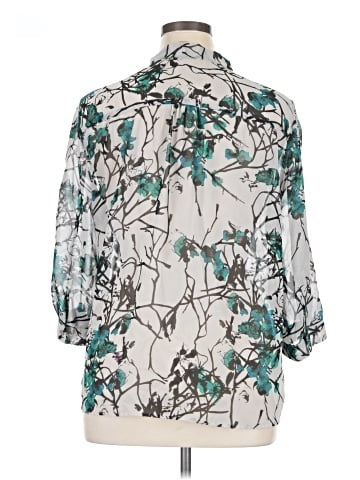 Ann Taylor LOFT Outlet 3/4 Sleeve Blouse (view 2)