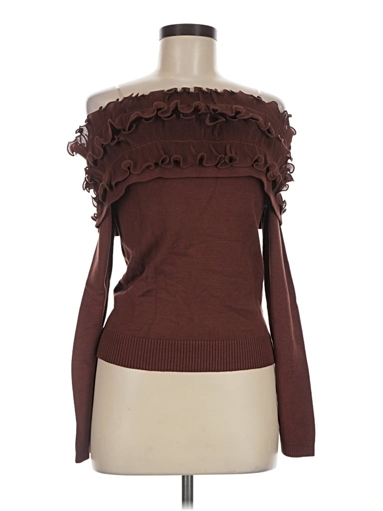 Pre-owned Rivir Cardigan Sweater In Brown