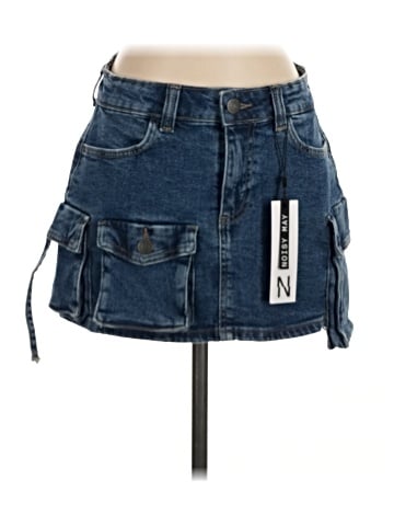 Noisy May Denim Skirt (view 1)