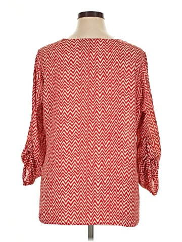 New Directions 3/4 Sleeve Blouse (view 2)