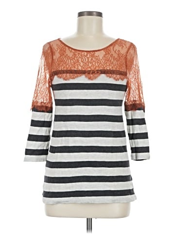 Deletta 3/4 Sleeve T-Shirt (view 1)