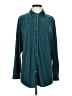 Soft Surroundings Teal Long Sleeve Blouse Size S - photo 1
