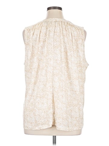 Lands' End Sleeveless Blouse (view 2)