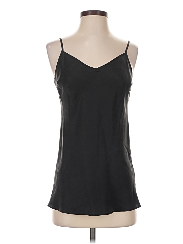 Pre-owned Jcrew Tank Top Black Halter Neckline Tops