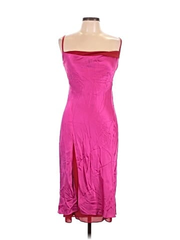 Acne Studios Cowl Neck Two Tone Slip Dress (view 1)