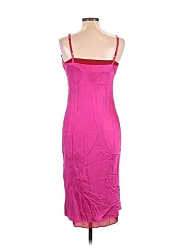 Acne Studios Cowl Neck Two Tone Slip Dress (view 2)