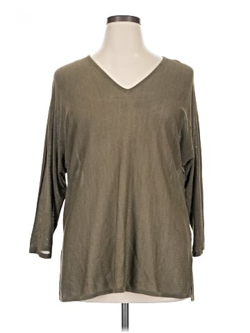 Lauren by Ralph Lauren 3/4 Sleeve Top (view 1)