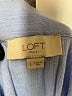 Ann Taylor LOFT Outlet Solid Blue Romper Size L - photo 4