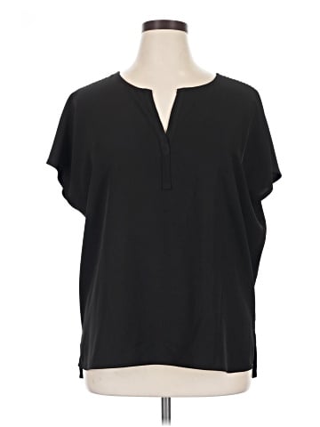 DKNY Short Sleeve Blouse (view 1)