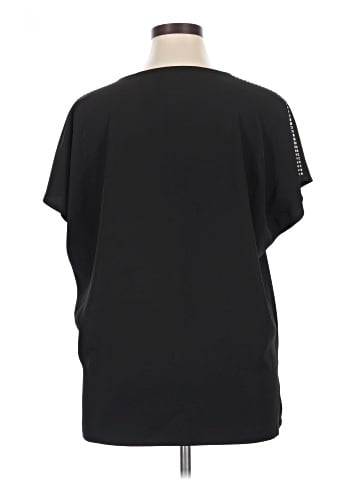 DKNY Short Sleeve Blouse (view 2)