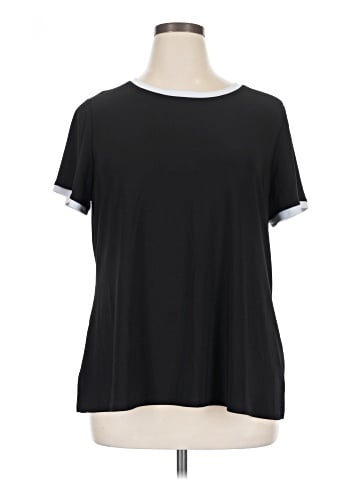 Anne Klein Short Sleeve Top (view 1)