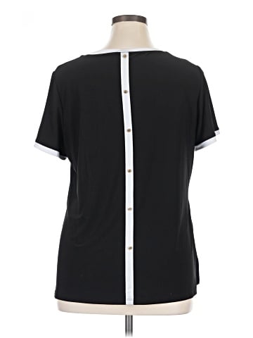 Anne Klein Short Sleeve Top (view 2)