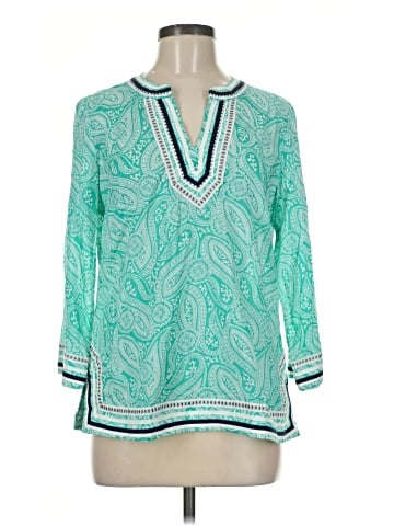 Talbots 3/4 Sleeve Blouse (view 1)
