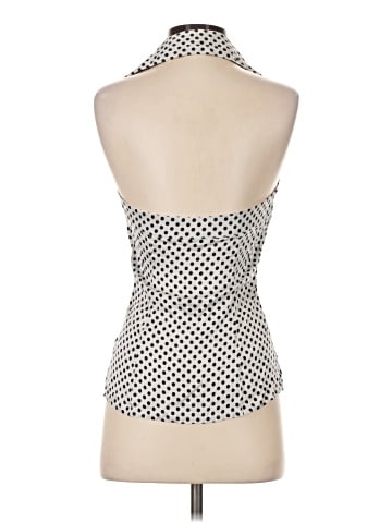 Bebe Sleeveless Silk Top (view 2)