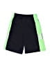 Adidas 100% Polyester Color Block Green Athletic Shorts Size 5 - photo 1