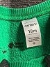 Carter's Green Pullover Sweater 12-18 MO / 18 MO - photo 3