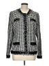 Laura Ashley 100% Polyester Houndstooth Black Jacket Size L - photo 1