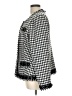 Laura Ashley 100% Polyester Houndstooth Black Jacket Size L - photo 5
