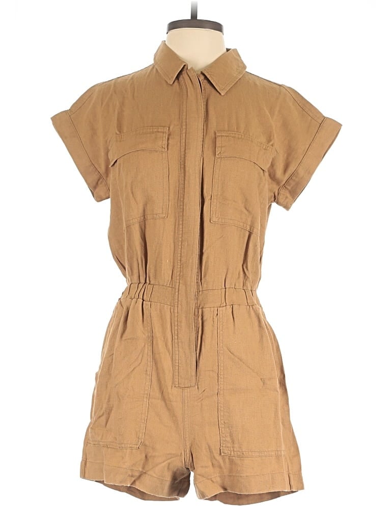 Universal Thread Romper In Brown