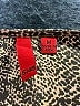 5/48 100% Polyester Animal Print Brown Long Sleeve Blouse Size M - photo 4