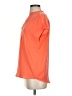 Renuar 100% Polyester Orange Short Sleeve Blouse Size S - photo 5