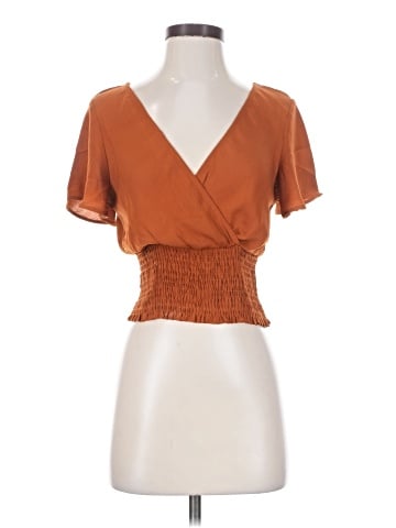 Paper Crane Short Sleeve Blouse (view 1)