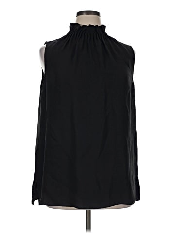 Lafayette 148 New York Sleeveless Silk Top (view 1)