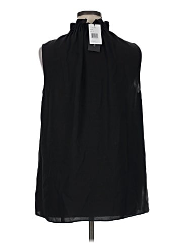 Lafayette 148 New York Sleeveless Silk Top (view 2)
