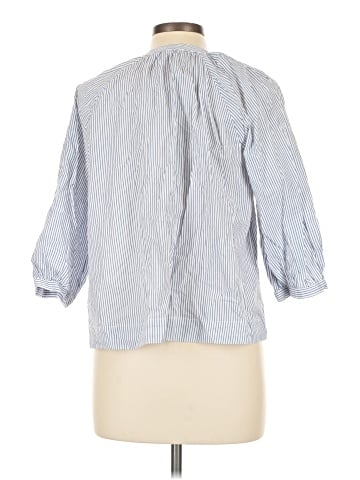 H&M 3/4 Sleeve Button-Down Shirt (view 2)