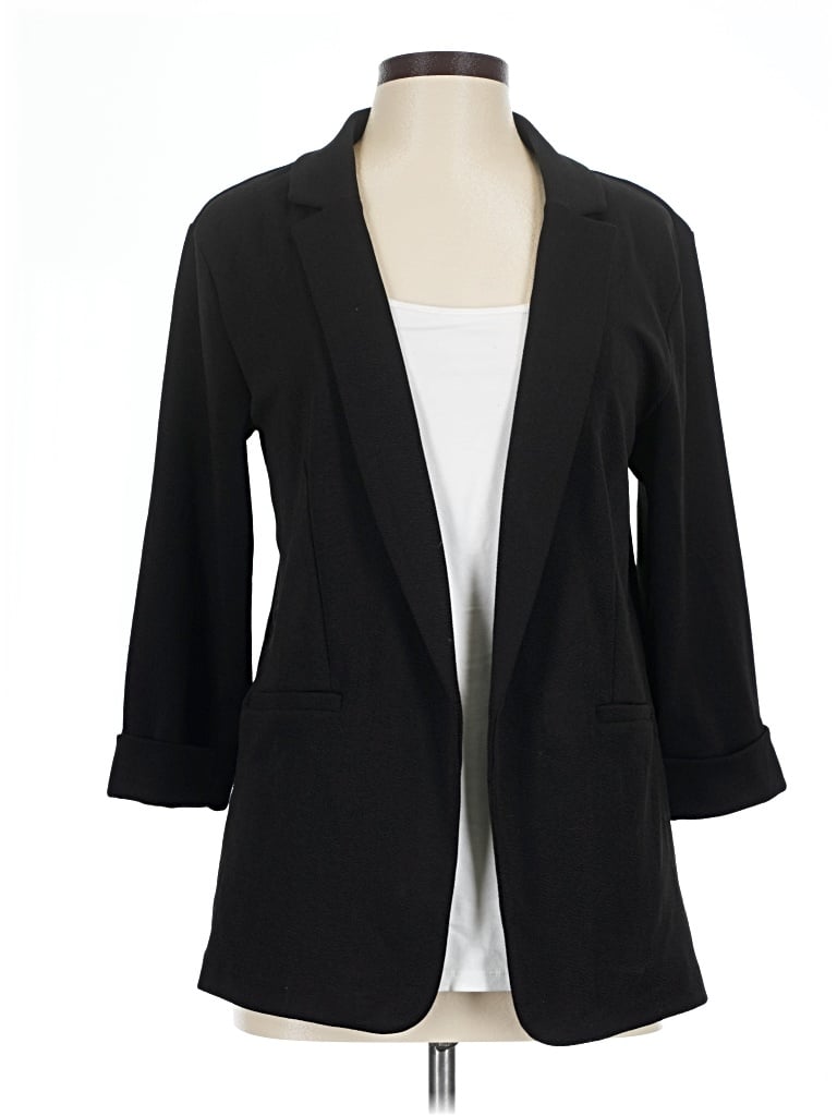 Pre-owned Maurices Blazer Jacket In Black