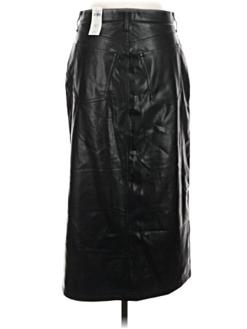 Abercrombie & Fitch Faux Leather Skirt (view 2)