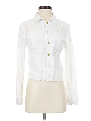 Ellen Tracy Long Sleeve Button-Down Shirt (view 1)