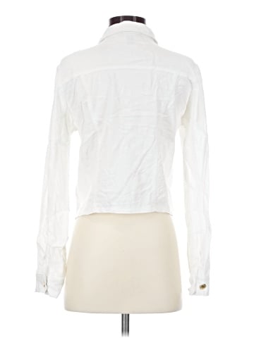 Ellen Tracy Long Sleeve Button-Down Shirt (view 2)