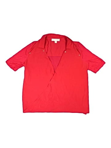 MICHAEL Michael Kors Short Sleeve Blouse (view 2)