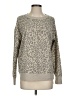 Splendid Animal Print Tan Pullover Sweater Size S - photo 1